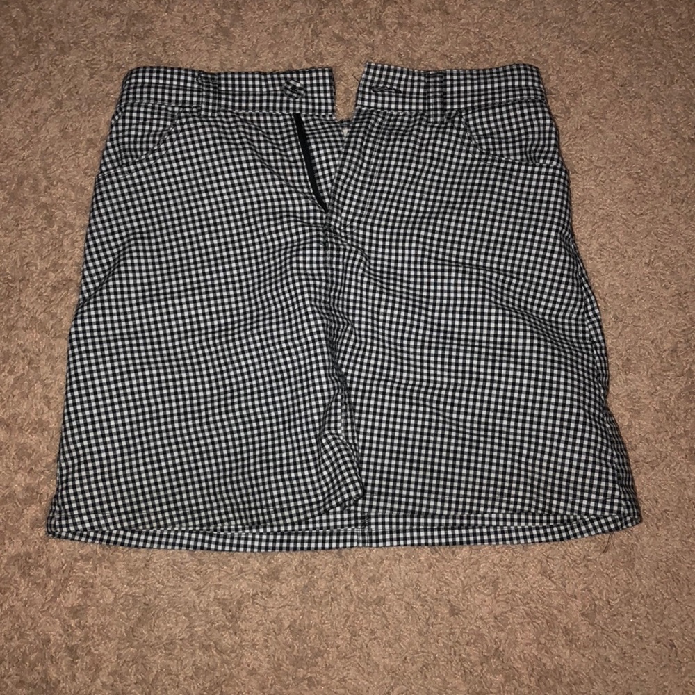 Plaid skirt
